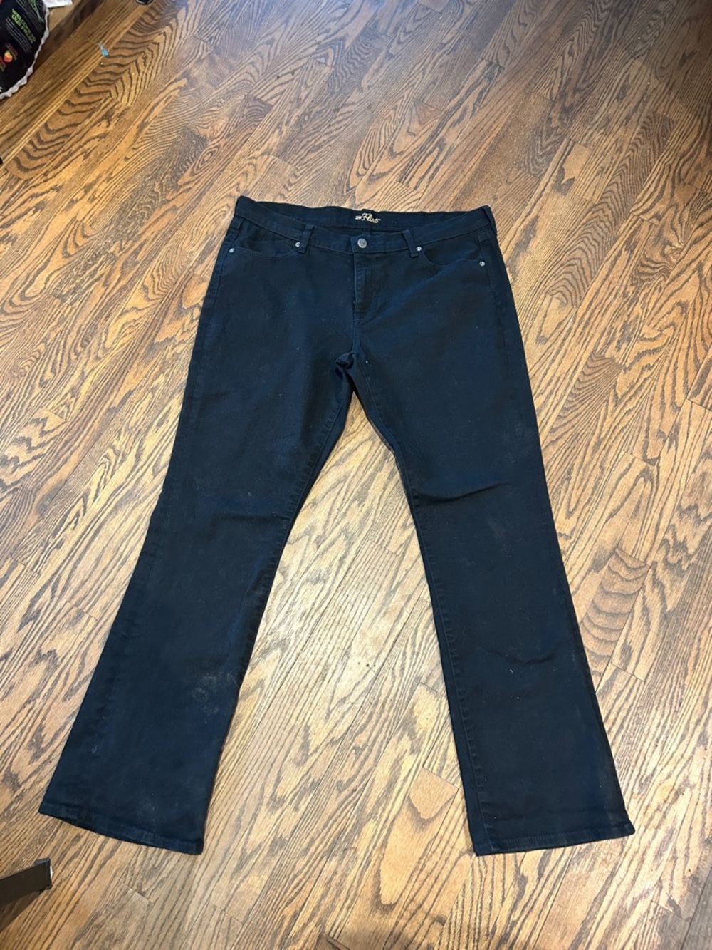 Black Bootcut Jeans- Old Navy